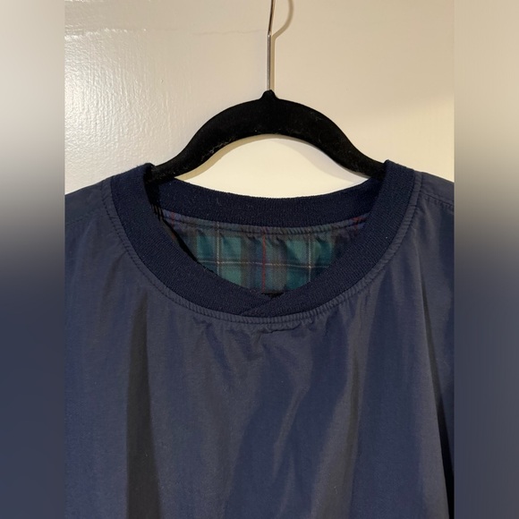 Röche vintage men’s windbreaker pullover navy sweatshirt size large - Picture 2 of 4